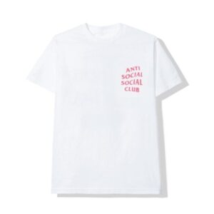 Anti Social Social Club Bearbrick Puzzle Tee – White