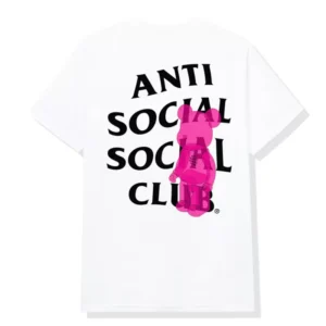Anti Social Social Club Bearbrick Tee – White
