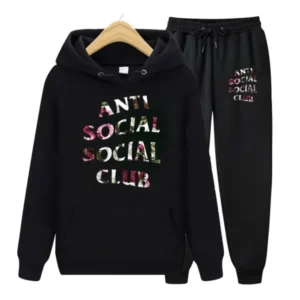 Anti Social Social Club Bed Lavender Tracksuit