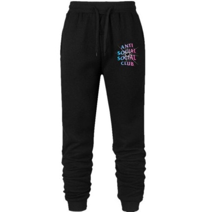 Anti Social Social Club Black Theories Sweatpant Anti Social Social Club Black Theories Sweatpant