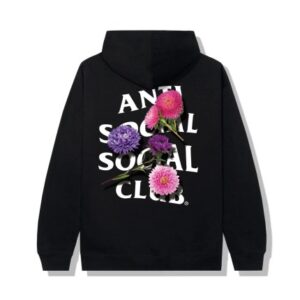 Anti Social Social Club Broken Vase Hoodie – Black