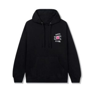 Anti Social Social Club Broken Vase Hoodie – Black