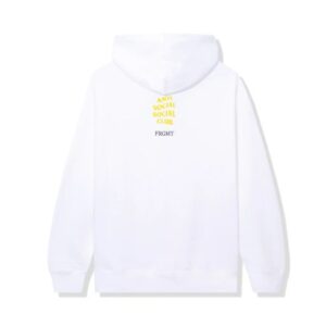 Anti Social Social Club Called Interference Hoodie – White