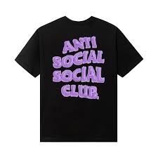 Anti Social Social Club Called Interference Tee – Black