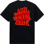 Anti Social Social Club Cancelled Rainbow Tee – Black