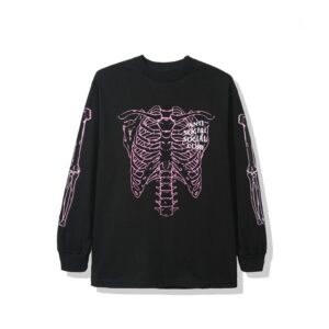 Anti Social Social Club Highlight Long Sleeve Tee – Black