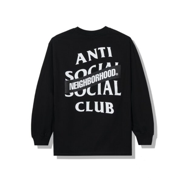 Anti Social Social Club Long Sleeve Tee x Neighborhood – Black