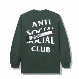 Anti Social Social Club Long Sleeve Tee x Neighborhood – Green