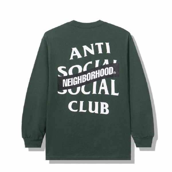 Anti Social Social Club Long Sleeve Tee x Neighborhood – Green