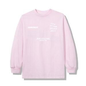 Anti Social Social Club Long Sleeve Tee x Neighborhood – Pink