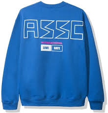 Anti Social Social Club x FR2 Crewneck Sweatshirt – Blue
