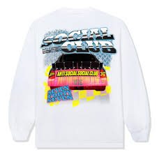 Anti Social Social Club x FR2 Fire Pattern LS Tee – Black