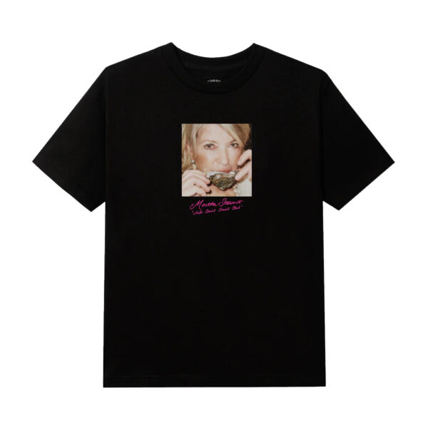 Anti Social Social Club x Martha Stewart Oyster Tee – Black