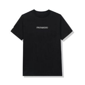 Anti Social Social Club x Undefeated Paranoid T- Black