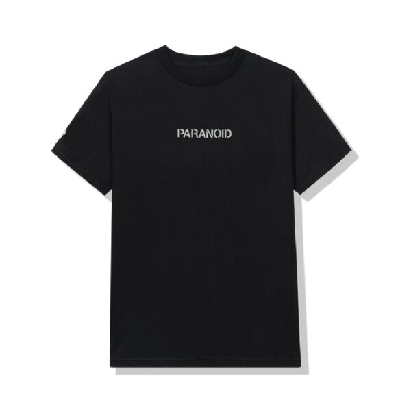 Anti Social Social Club x Undefeated Paranoid T- Black