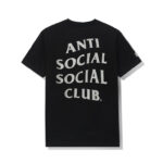 Anti Social Social Club x Undefeated Paranoid T- Black