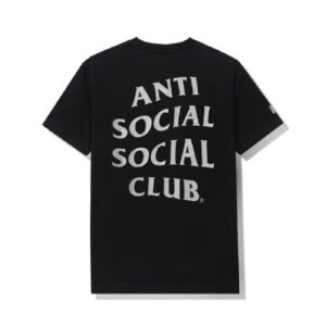 Anti Social Social Club x Undefeated Paranoid T- Black