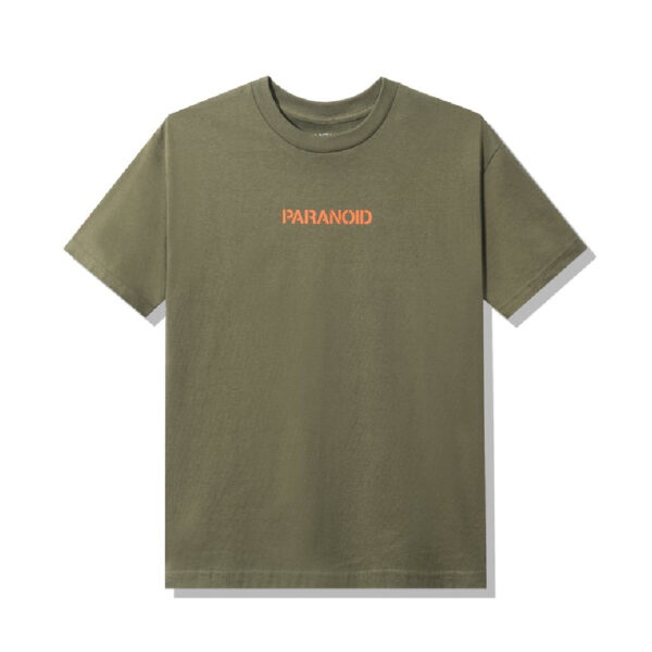 Anti Social Social Club x Undefeated Paranoid T- Olive