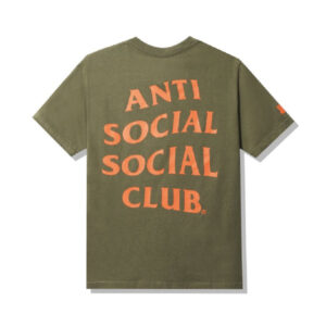 Anti Social Social Club x Undefeated Paranoid T- Olive